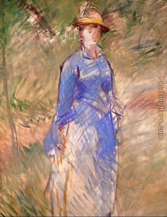 Edouard Manet Young Woman in the Garden I